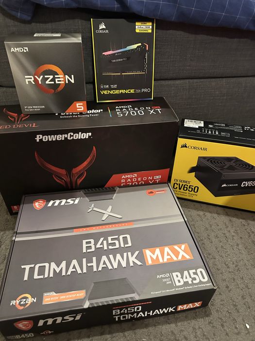 Pc gaming 5700xt + ryzen 5 3600