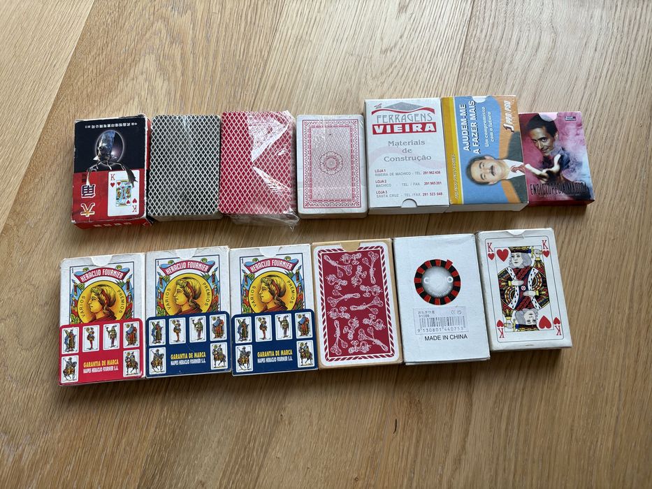 Baralhos de cartas