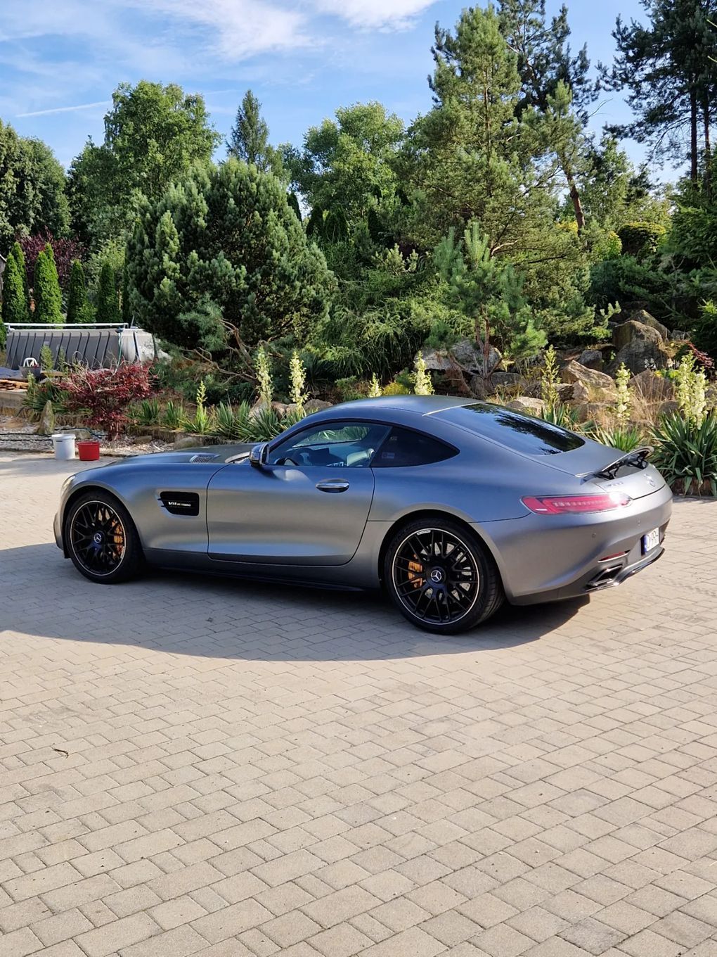 Mercedes-Benz AMG GT Mercedes AMG GTS przebieg jedyne 9100 km stan idealny