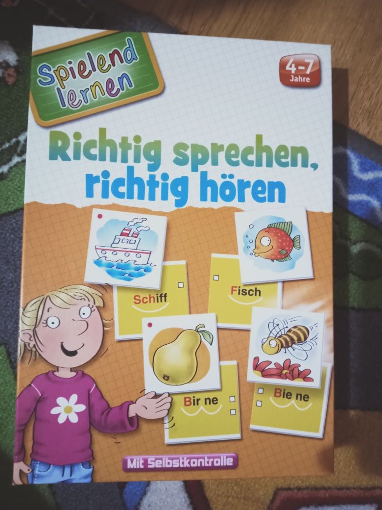 Niemiecka gra dla dzieci Richtig sprechen, richtig hören