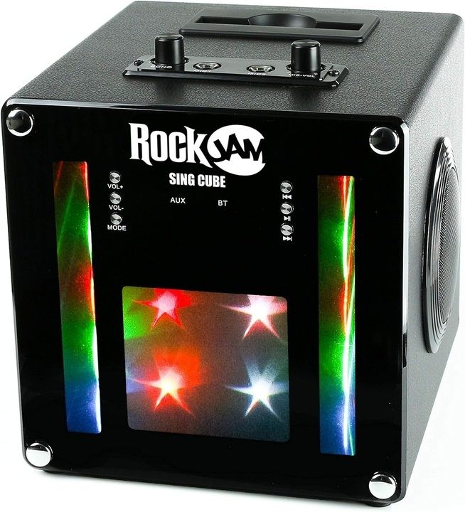 Zestaw do karaoke RockJam SingCube czarny