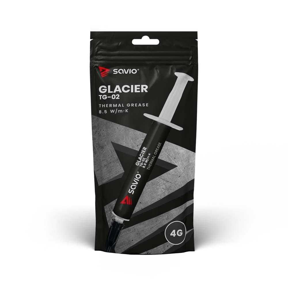 Pasta termoprzewodząca SAVIO TG-02 4G, 8.5W/m-K, 4g FV
