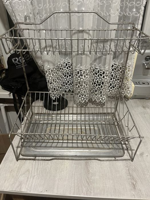 Сушилка для посуду металева