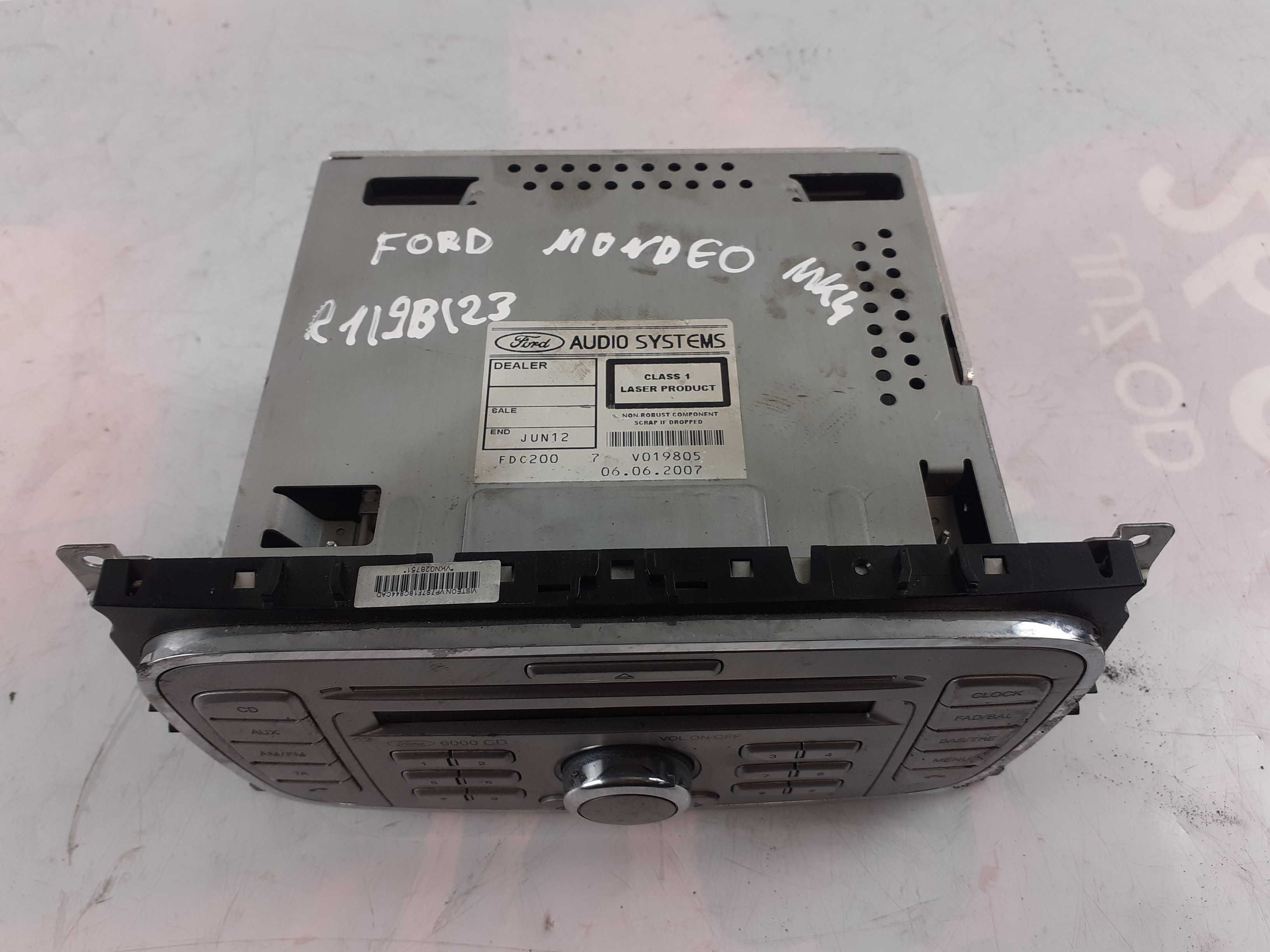 Radio Oryginalne Ford Mondeo MK4 FDC200