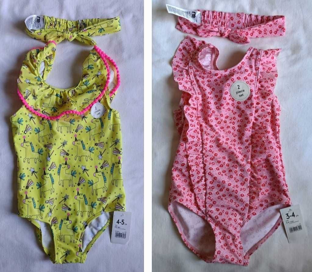 Купальник и повязка на голову фирмы Mothercare 104-116