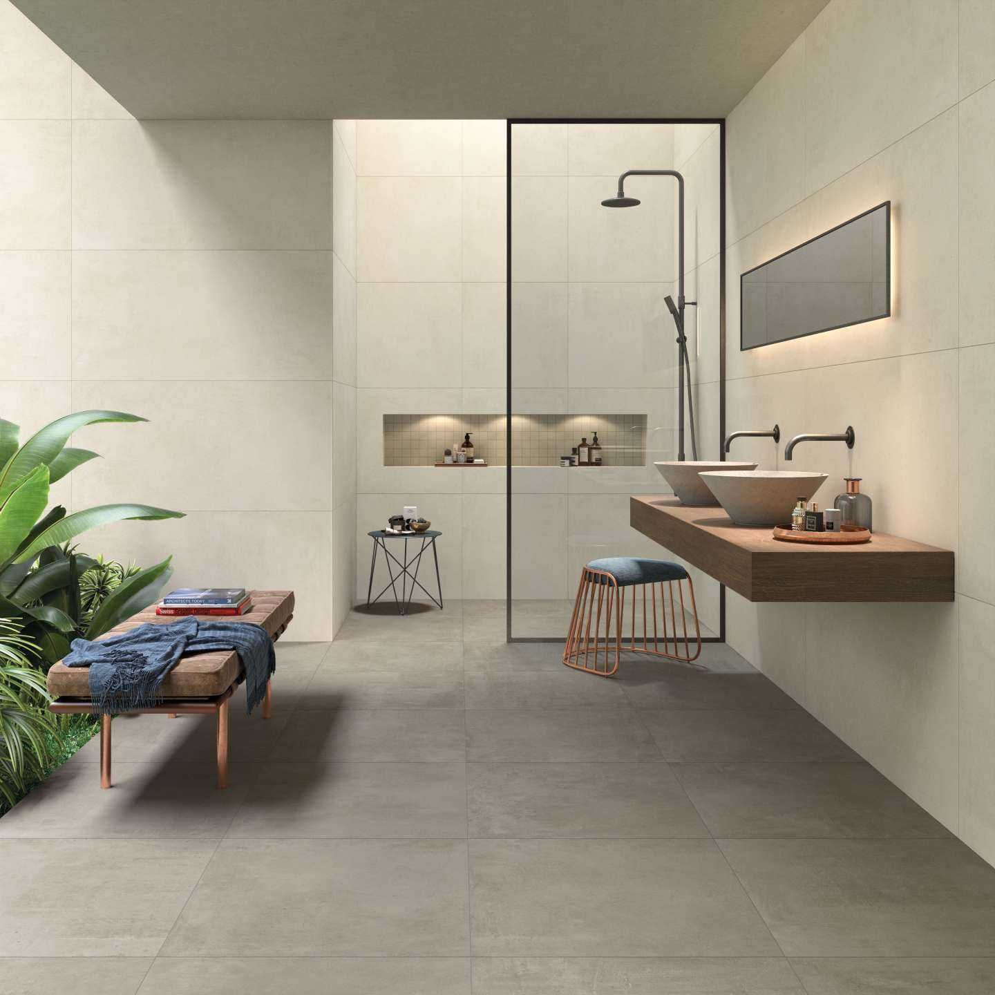 Płytki podłogowe Urban Grey Porcelaingres 60x60x0,8 24szt 8,64m2 gat.1