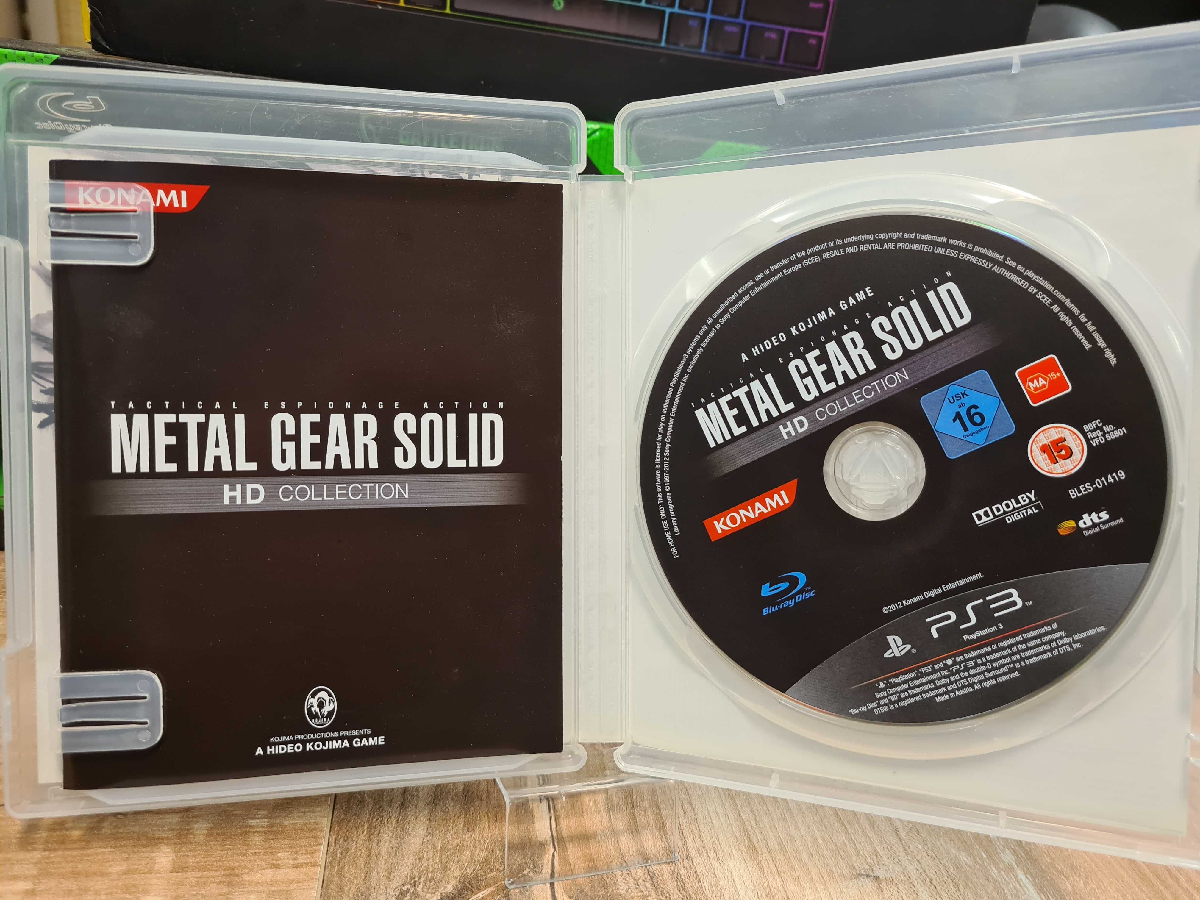 Metal Gear Solid HD Collection PS3,  Sklep Wysyłka Wymiana