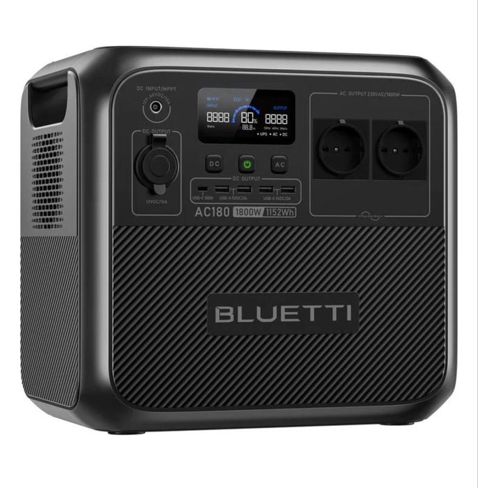 Зарядна станція Bluetti AC180 Portable Power Station 1800W 1152Wh