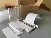 Райзер PCI-E 4.0 x16 + вертикальний кронштейн для відеокарти White