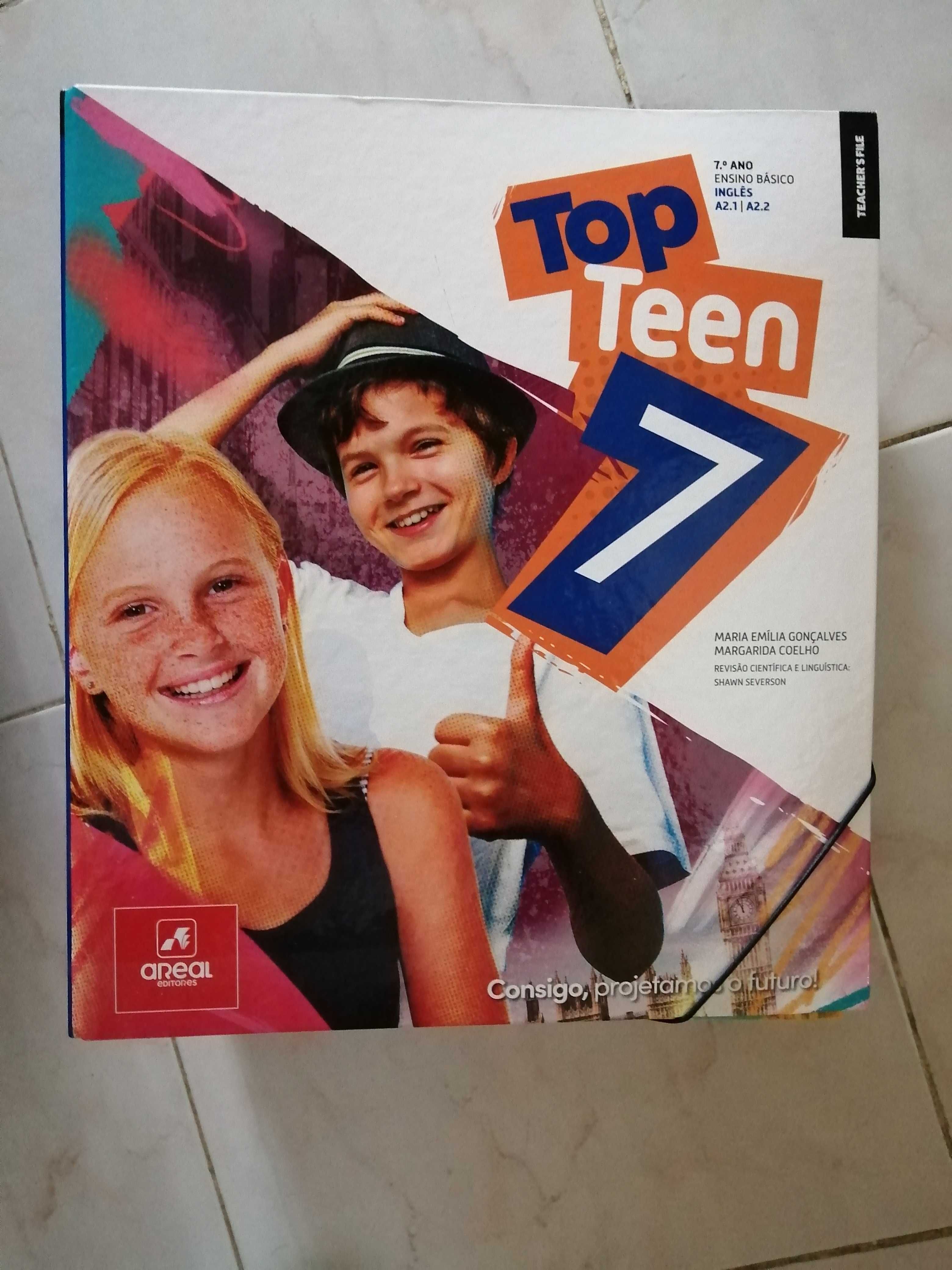 Manual escolar "Top Teen 7" (Projeto completo)