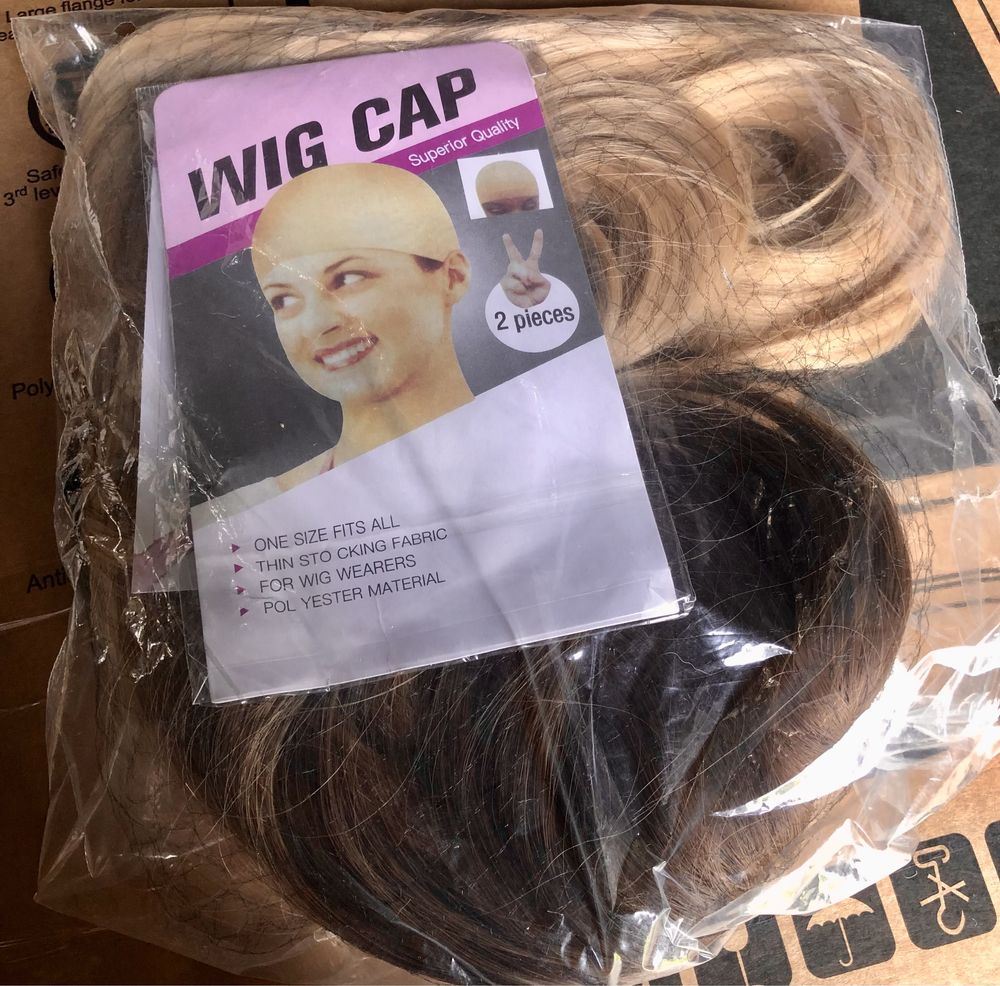 Peruka syntetyczna vebonny blond ombre