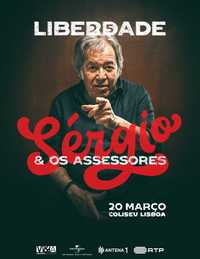 Bilhete para  o Concerto  Sérgio Godinho  - Águeda , 07 de junho