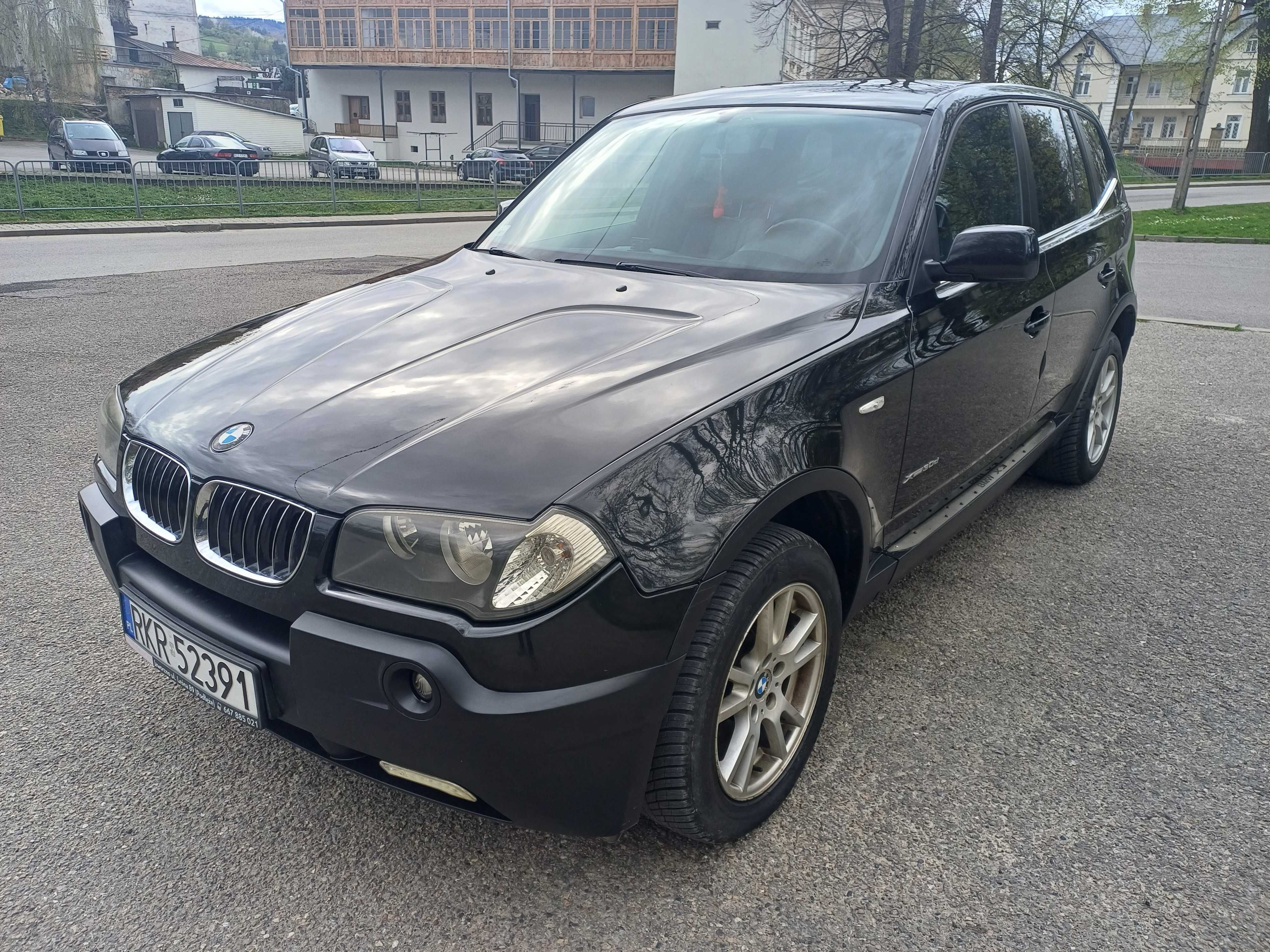 BMW X3 manual 3.0 diesel 204 KM