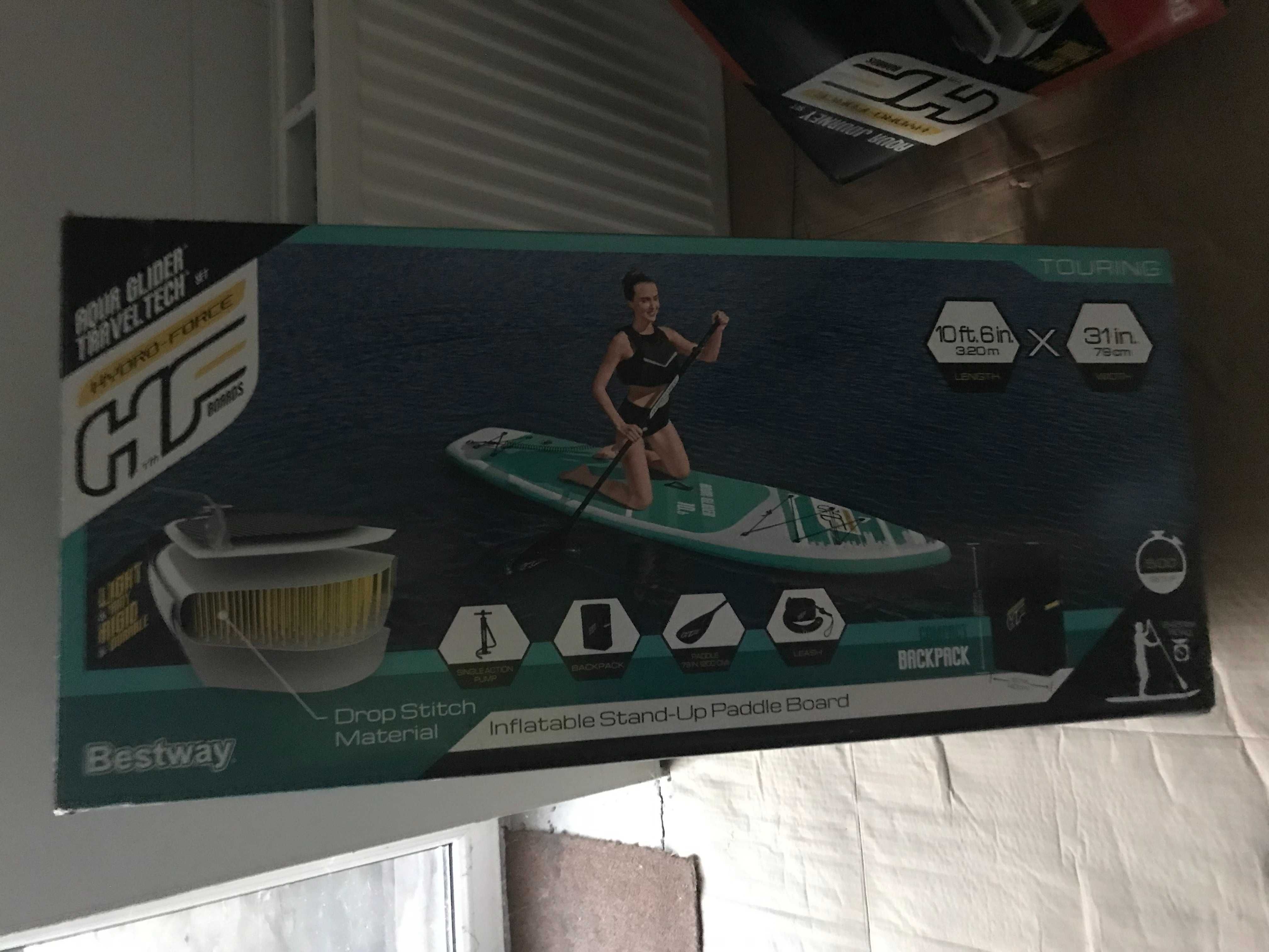 Deska SUP Hydro-Force Aqua Glider 320 cm Nowa zestaw