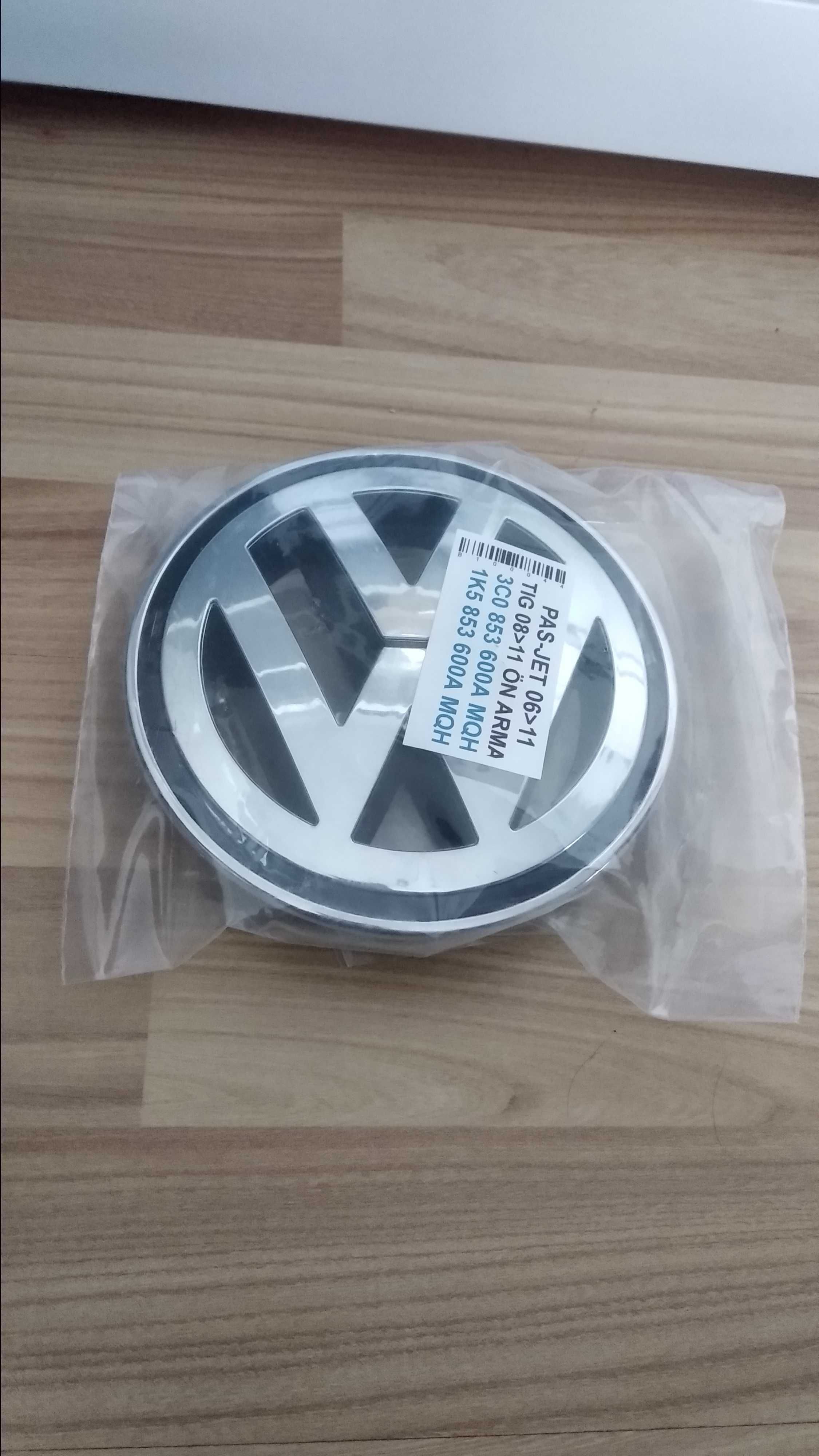 Nowy Emblemat VW Passat B6 CC Tiguan 15 cm przód