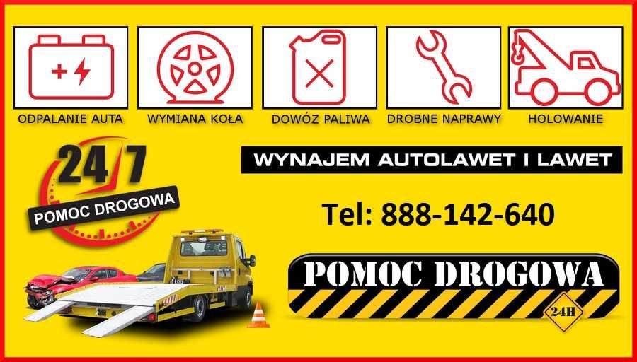 Pomoc Drogowa 24H Holowanie Transport Laweta Naprawy Śląsk