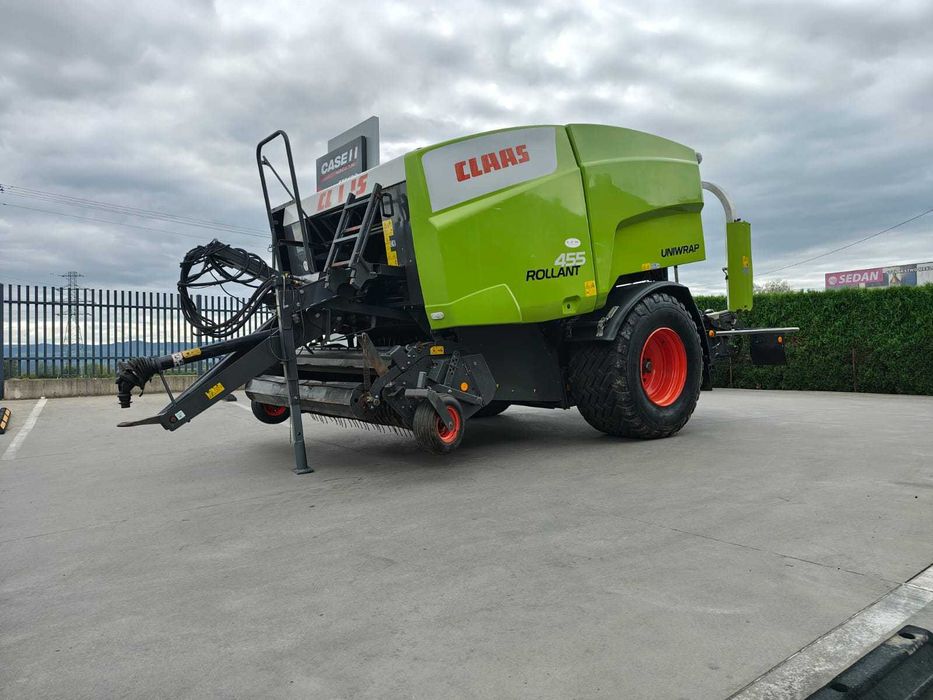 Prasa Rolująca Claas Rollant 455 UNIWRAP - Prasoowijarka Claas Rollant