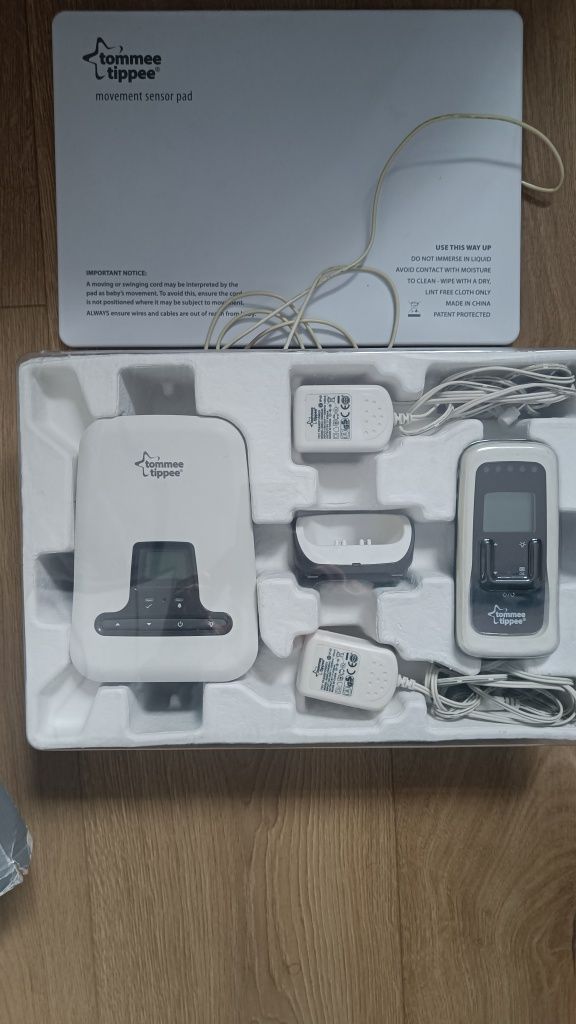 Tommee tippee niania elektroniczna mata czujnik oddechu