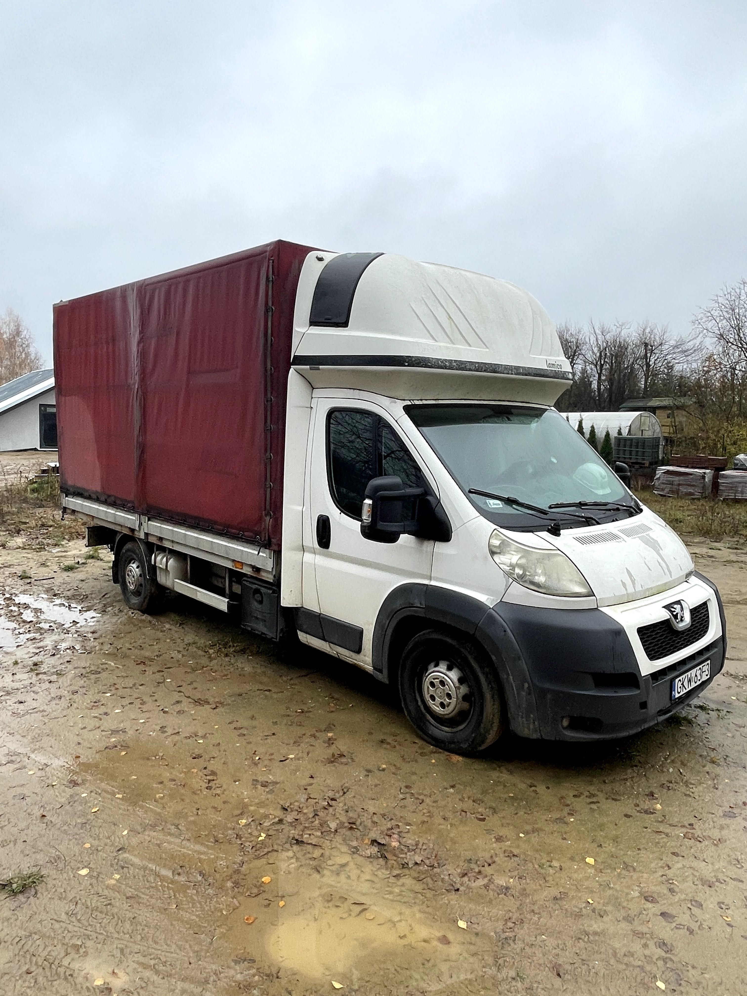 Peugeot Boxer 3.0 HDI 2011r plandeka