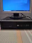 Komputer HP i5, 16GB RAM, Dysk SSD,  DVD RW,WiFi,Monitor 19",Windows10