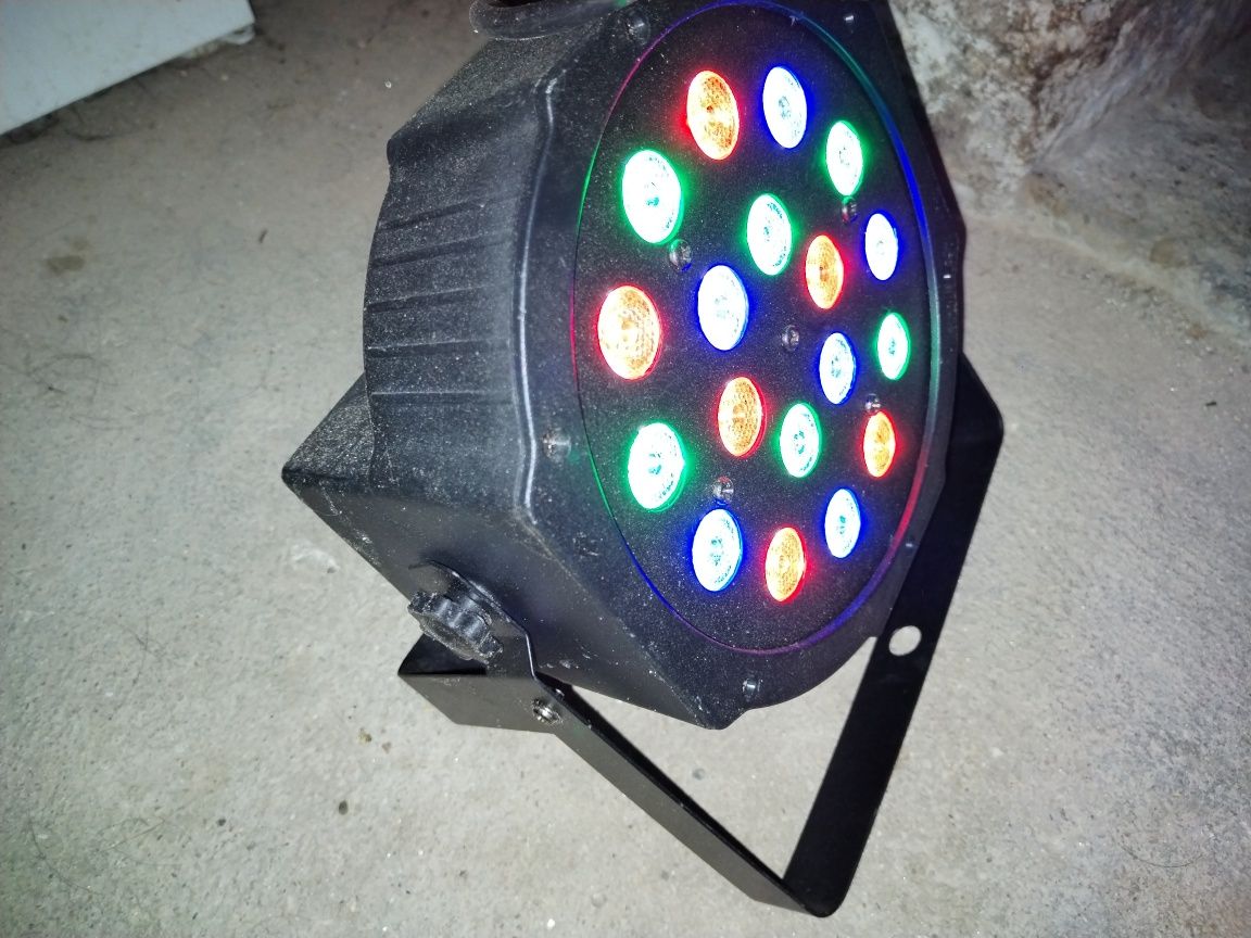 Luz led rgb disco