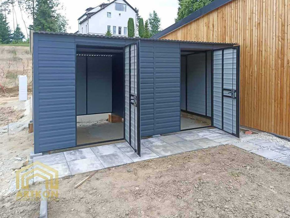 Zabudowa koszy na śmieci | Wiata | Altana śmietnikowa | Jesienna PROMO