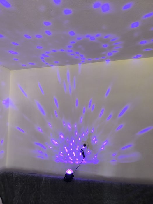 Oświetlenie LED fiolet