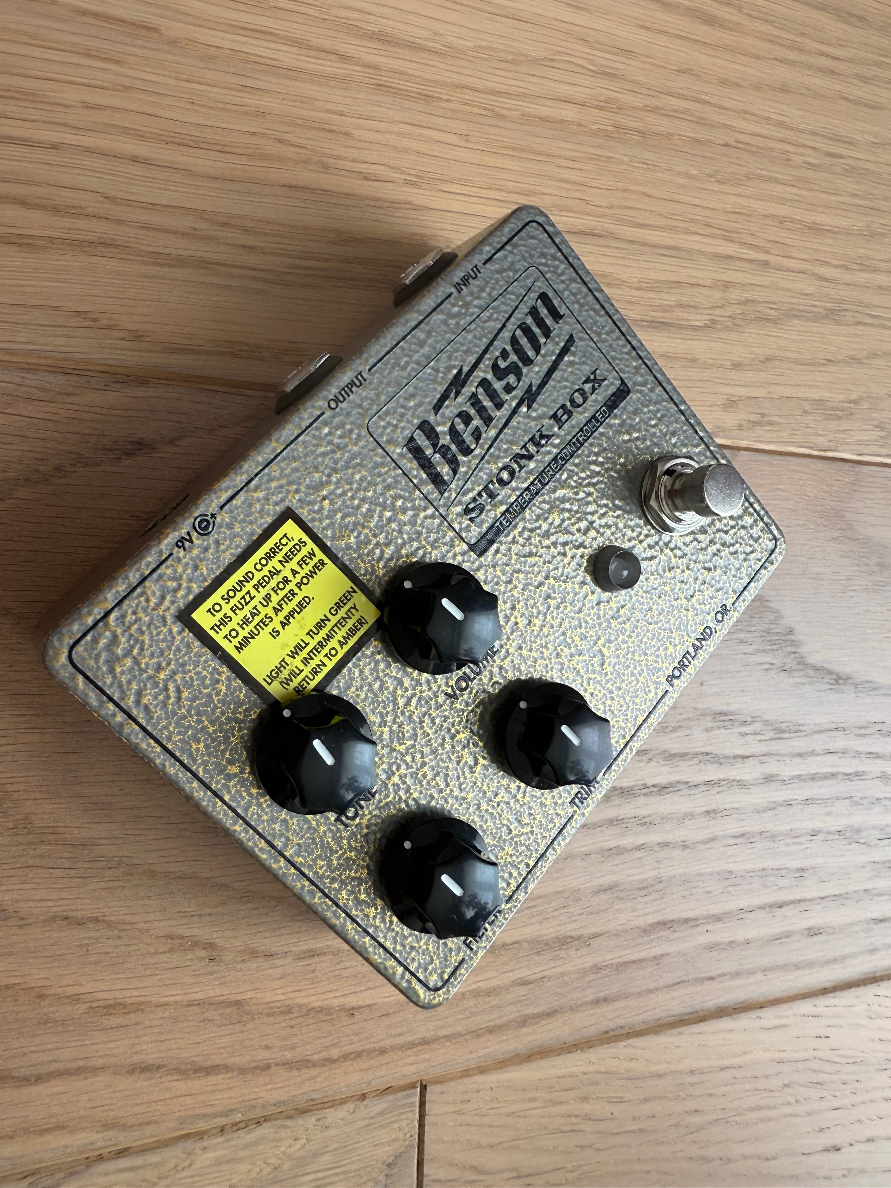 Benson Stonk Box Fuzz NOWY