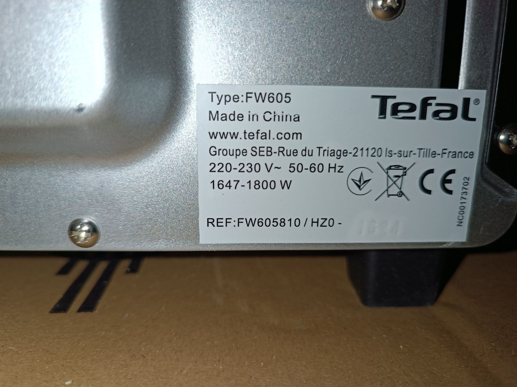 Tefal Air Fryer Frytkownica beztłuszczowa mini piekarnik z szybką 20L