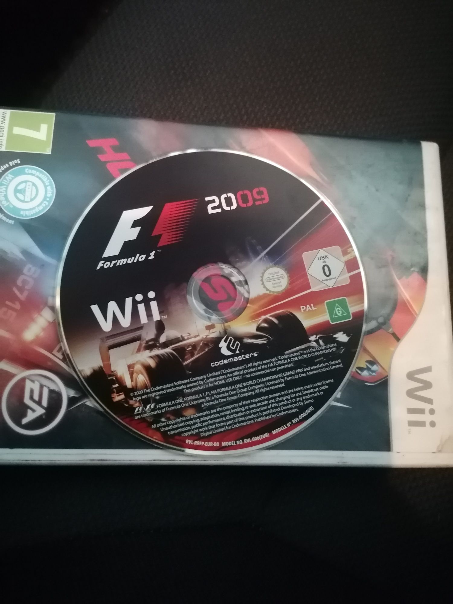 F1 2009 na nintendo wii