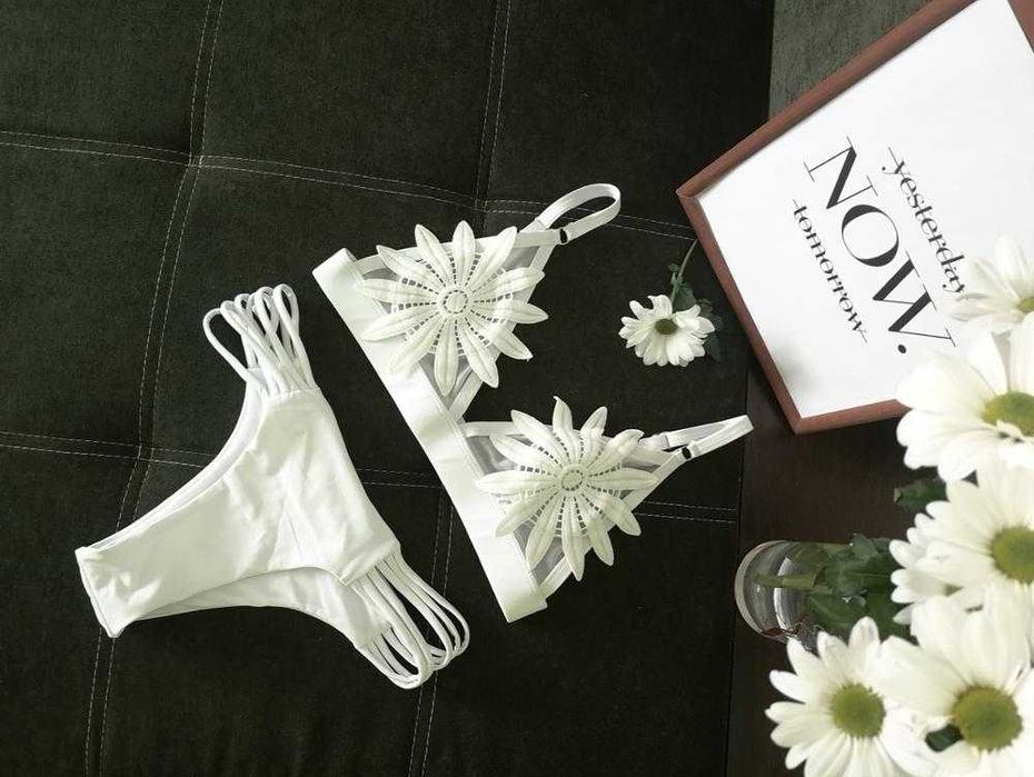 Bikini Damski Kostium Kąpielowy Sexi Kostium Plaża do Opalania XL
