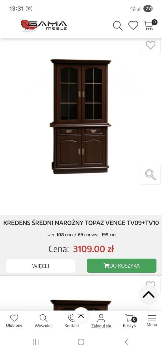 Sprzedam bardzo masywne i piekne meble które kosztowały prawie 9tys