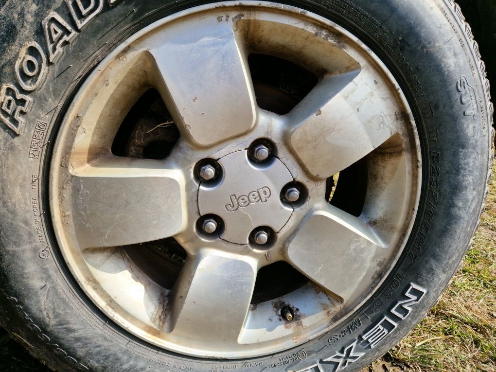 Jeep Grand Cherokee WJ wg felgi aluminiowe 17" 5x127