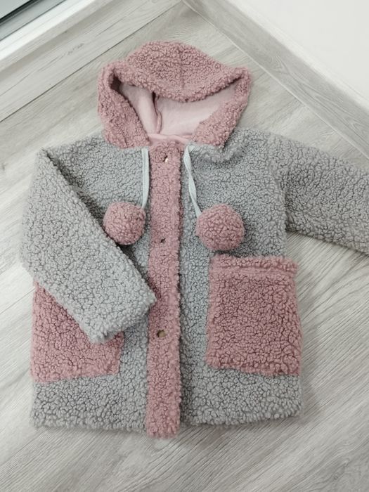 Дитяча шубка Тедді  4-6р