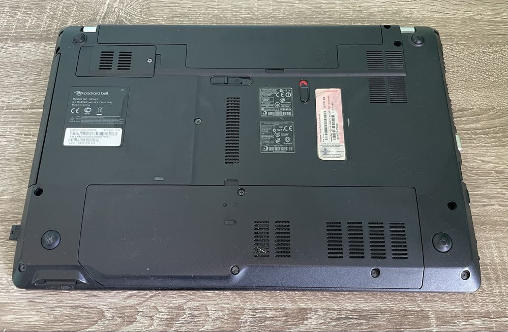 Ноутбук Packard Bell EasyNote TM85 (New91) i3/4GB ОЗП/1GB/120GB SSD