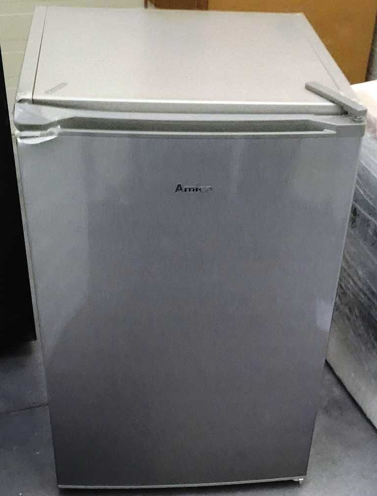 Lodówka AMICA FM140.4X 83,8cm Srebrna SlimSize Komora Zamrażarki