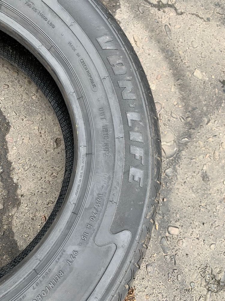 Шини 195/70 R15 Semperit 2022p літо нові