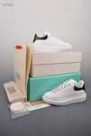 WhiteBlack\AlexanderMcQueen*Damskie*Moda UnisexTrampki.42