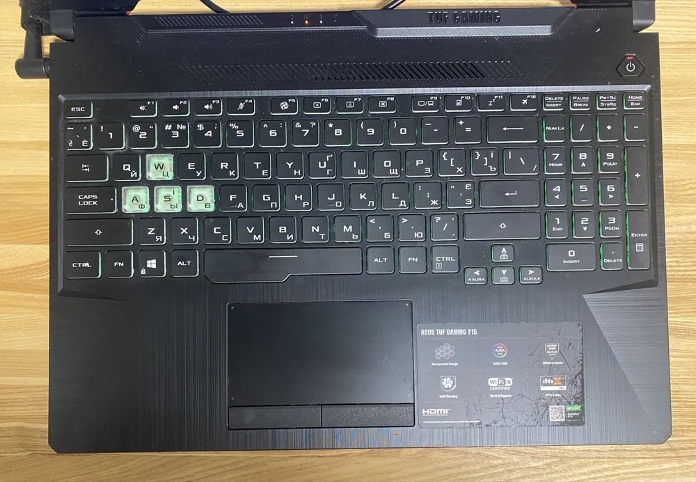 Asus TUF F15 | i5-10300H | GTX 1650 Ti |16 gb | SSD 512 гб| FHD 144 Гц