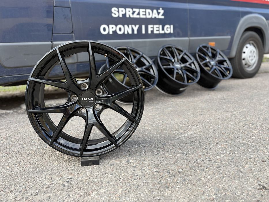 Alufelgi 18” 5x114.3 czarne koła