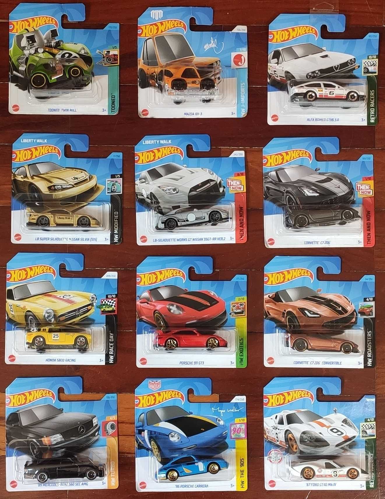 Pack Main Line Hotwheels Matchbox | Carros Variados Mini Coleção Pt.1