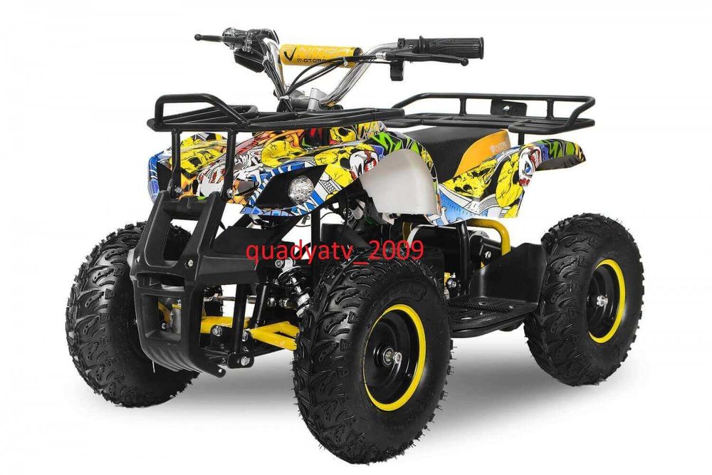Największy terenowy mini quad kład 49 50 cc kxd spalinowy koła 6 cali