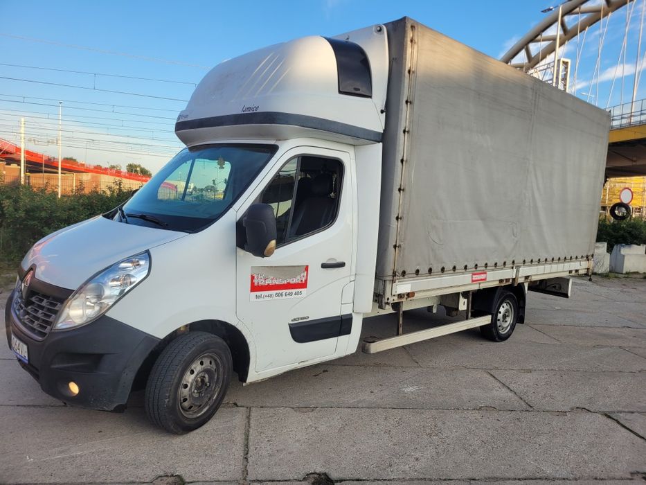 Renault Master 3 10 paletowa skrzynia łaunkowa