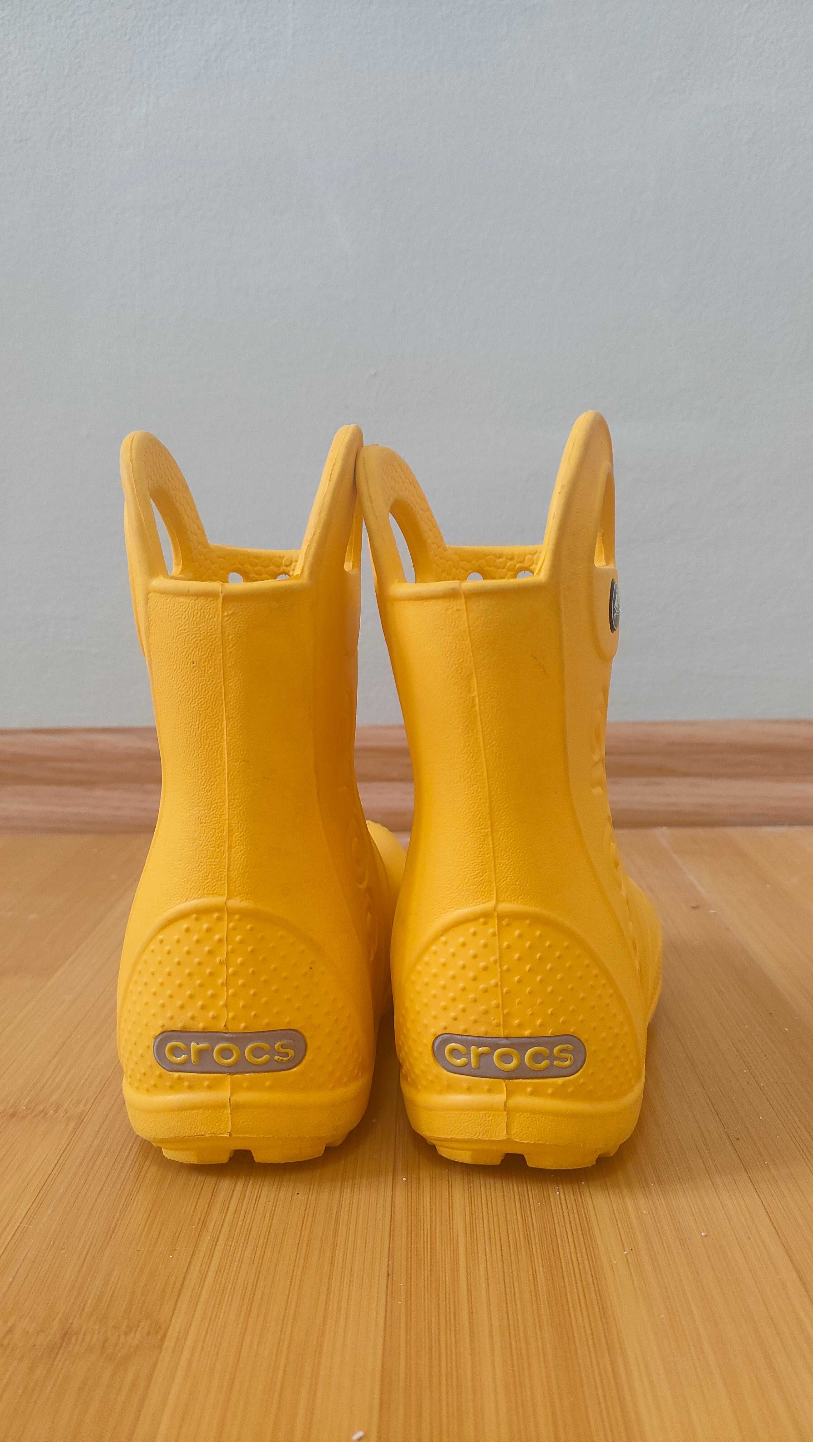 Дитячі гумові чоботи Crocs, розмір С6