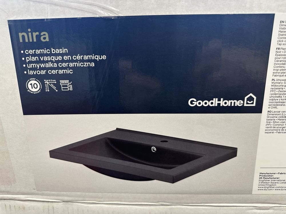 Umywalka ceramiczna good home nira dostepne 4 sztuki
