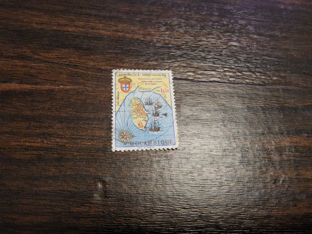 Selo de Moçambique otimo estado