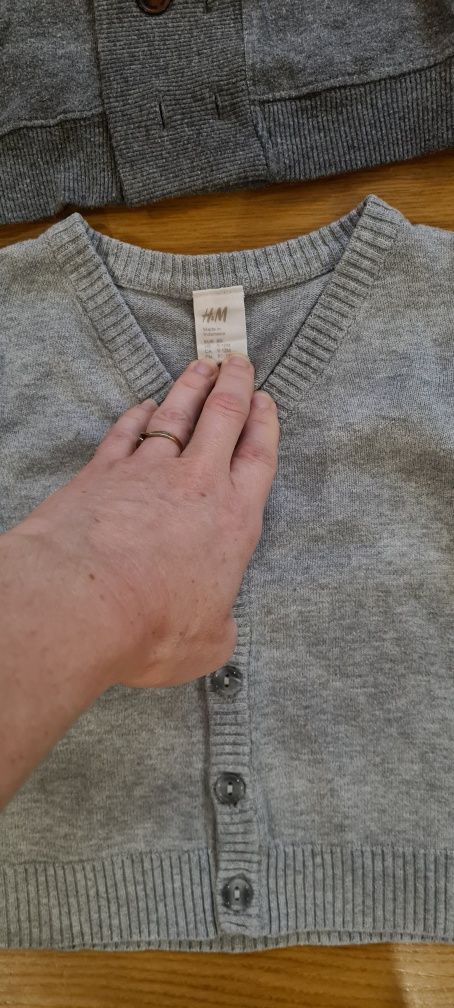 3 szt. sweter dla chłopca r.80 H&M Cool Club