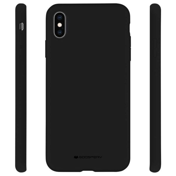 Etui Mercury Silicone Iphone 13 Pro Max 6,7" Czarny/Black