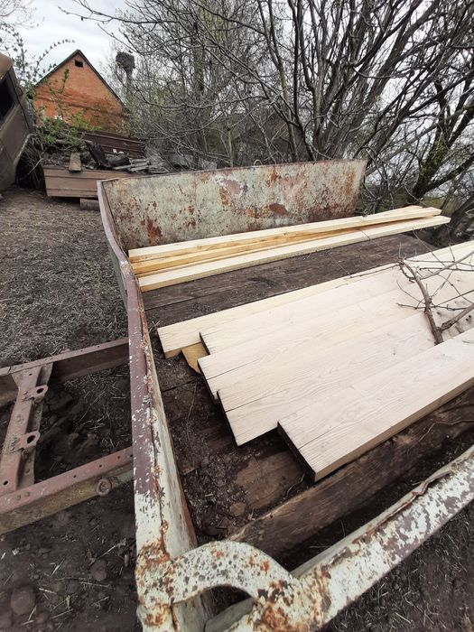 Причіп одноосний до трактора