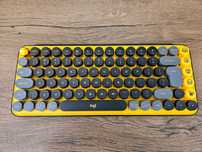 Klawiatura mechaniczna Logitech POP Keys kolor czarno-żółty / blast